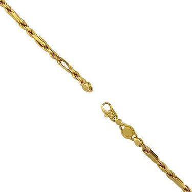 Milano Link Chain in 14k Yellow Gold 4.5 mm